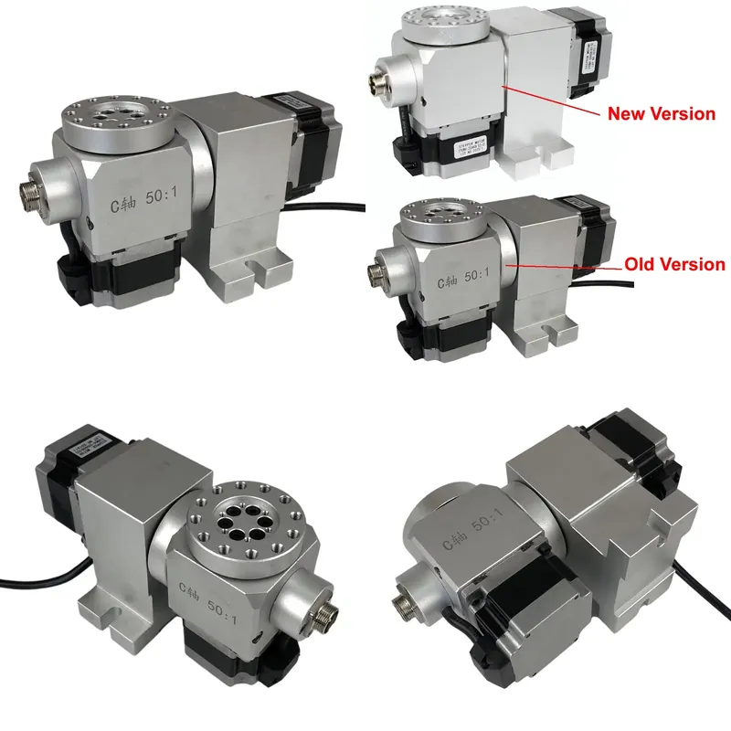 Nema23 Stepper - ชุดลดความเร็วรอบแกนหมุน CNC 4th 5th A B