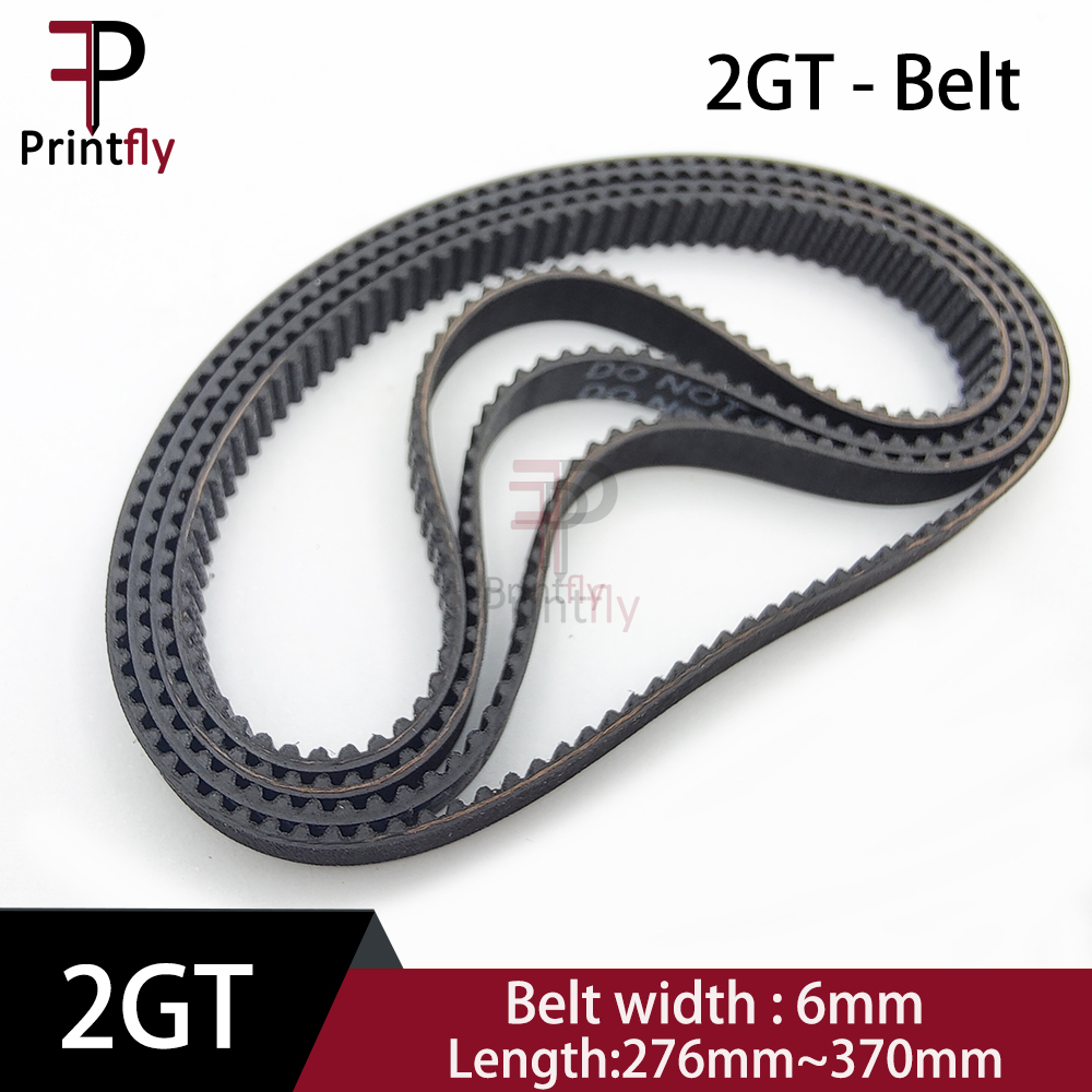 Gt2 Belt - Printfly 2GT 2M GT2เข็มขัด Pitch Length276/278/280/282/284/288/290/292/294/300