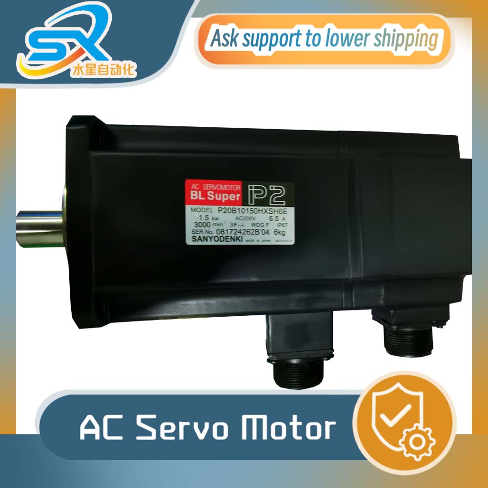 Servo Motor - มอเตอร์เซอร์โว SANYO DENKI รุ่น P20B10150HXSH6E 1.5KW