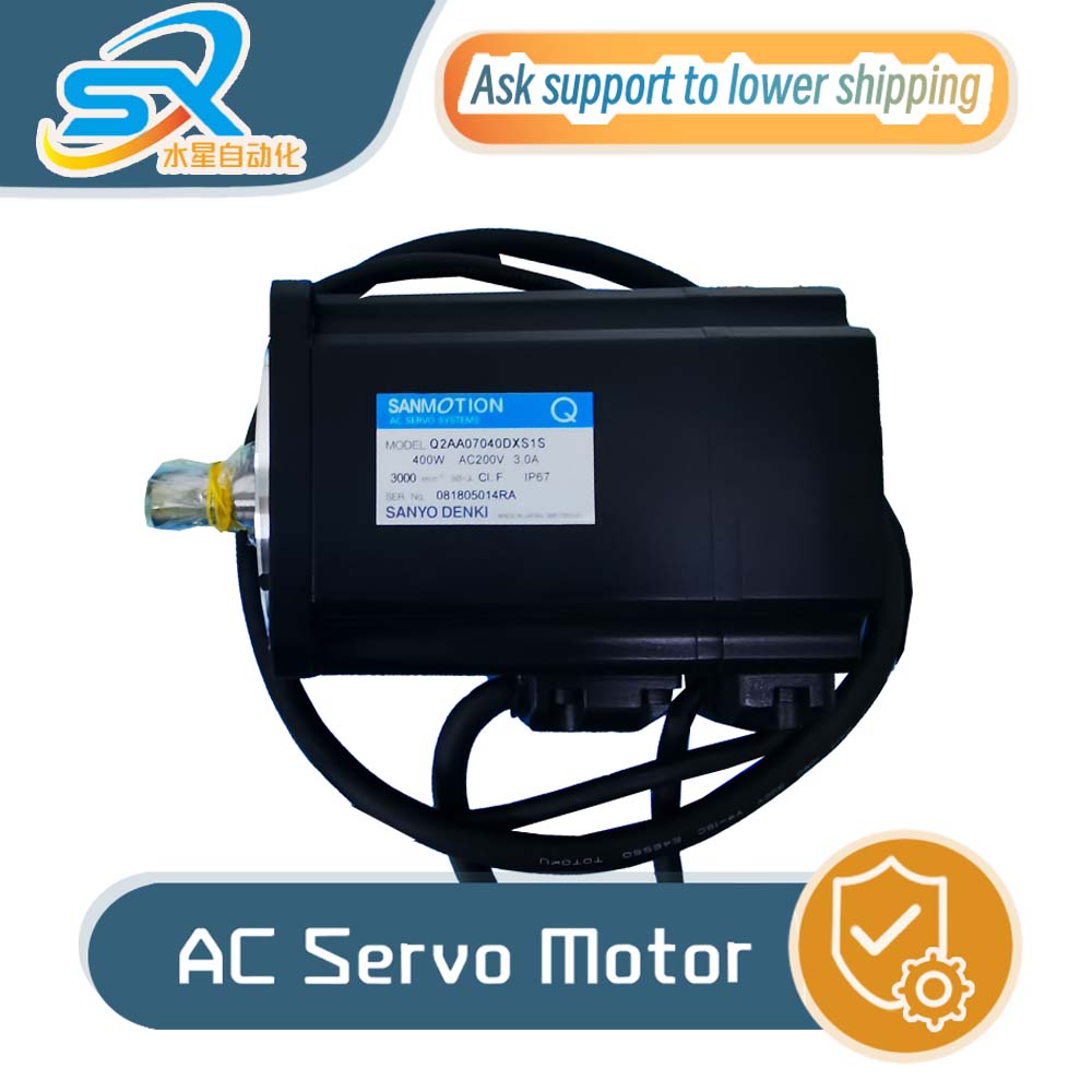 Servo Motor - ทดสอบ 100% แล้วใช้งานได้ปกติ มอเตอร์เซอร์โว SANYO รุ่น