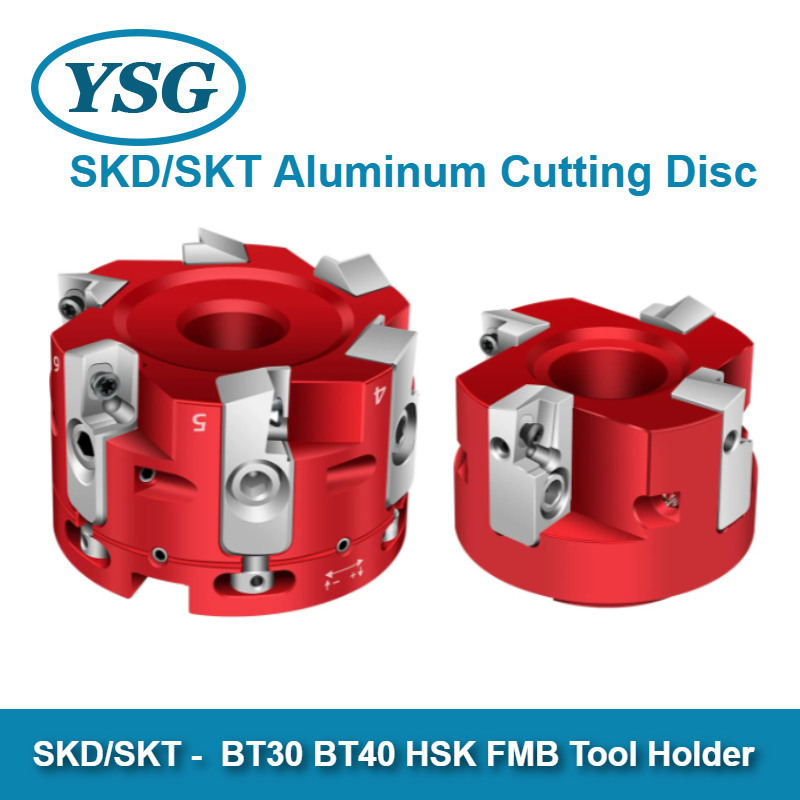 End Mill - SKD SKT หัวตัดอะลูมิเนียมแบบปรับละเอียด BAP BAP400R APMT1604