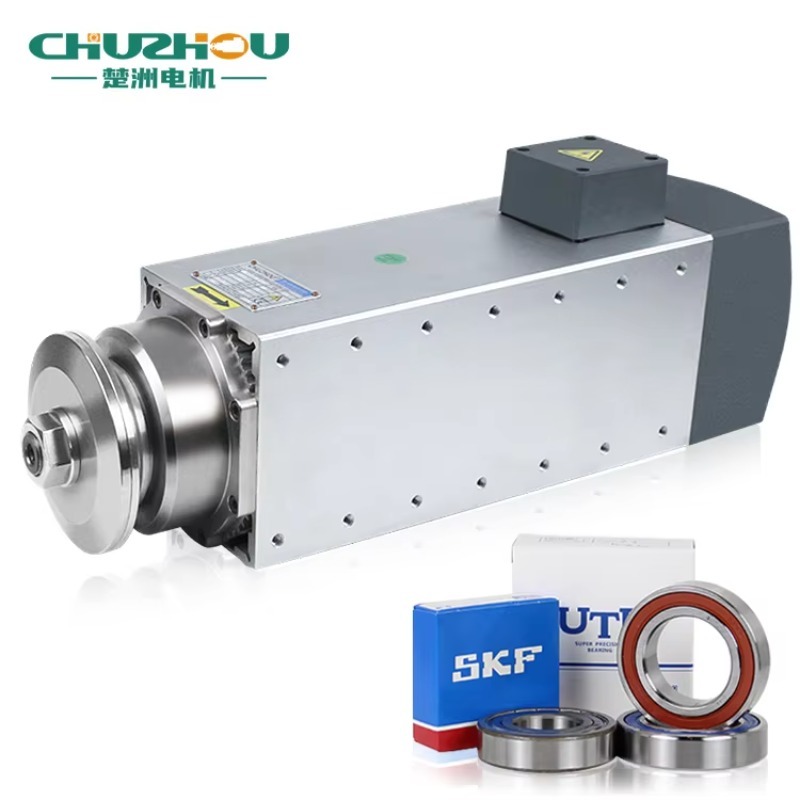 Spindle Motor - เครื่องมือกลึงความเร็วสูงแบบระบายความร้อนด้วยอากาศ เครื่องเลื่อยวงเดือนควบคุมด้วยระบบตัวเลข เครื่องเราเตอร์ ATC สำหรับตัดหินและโลหะ พร้อมมอเตอร์แกนหมุน