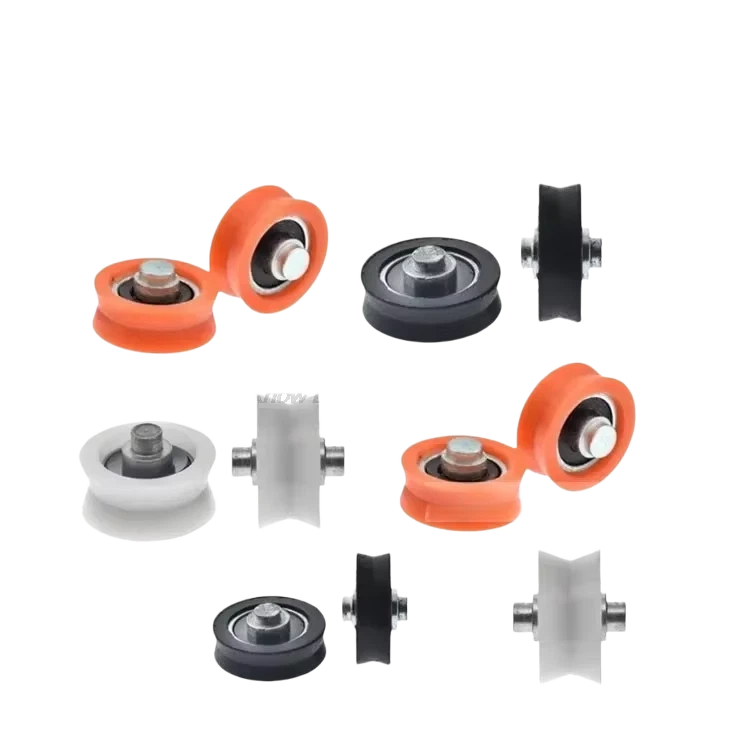 V Slot Wheel - ล้อพลาสติก POM โพลีออกซีเมทิลีน 5 ชิ้น พร้อมแกนไนลอน