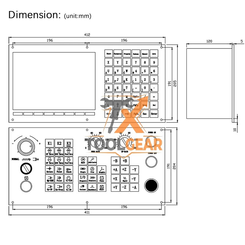 Cnc Router - ระบบควบคุมเครื่องกัดซีเอ็นซี 3 แกน รุ่น 2026China*Factory* Szgh