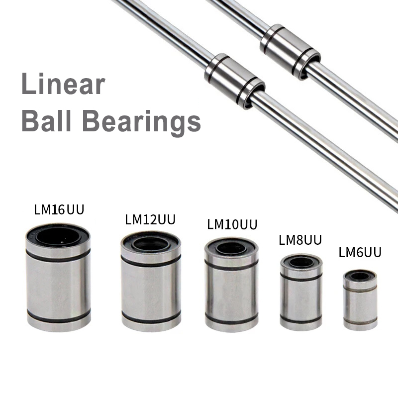Lm8Uu Bearing - 10 ชิ้น LM6UU LM8UU LM10UU LM12UU
