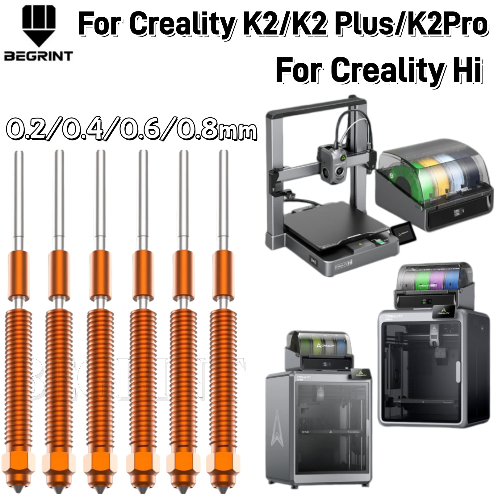 Aluminium Profile 2020 - สำหรับ Creality K2/K2 Plus/K2 Pro ชุดอัพเกรด