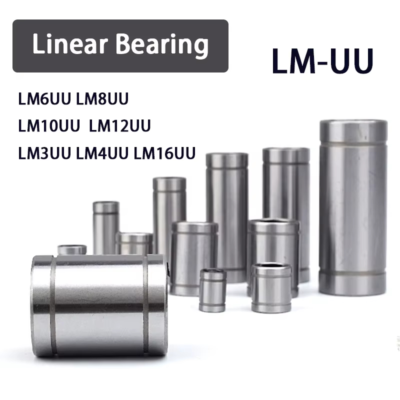 Lm8Uu Bearing - 10 ชิ้น LM8 LM8UU LM3UU LM10UU