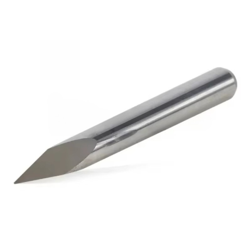 Cnc Bits - 10 ชิ้น/เซ็ต 3 ขอบ พร้อมหัวแกะสลักขนาด 0.1-0.3