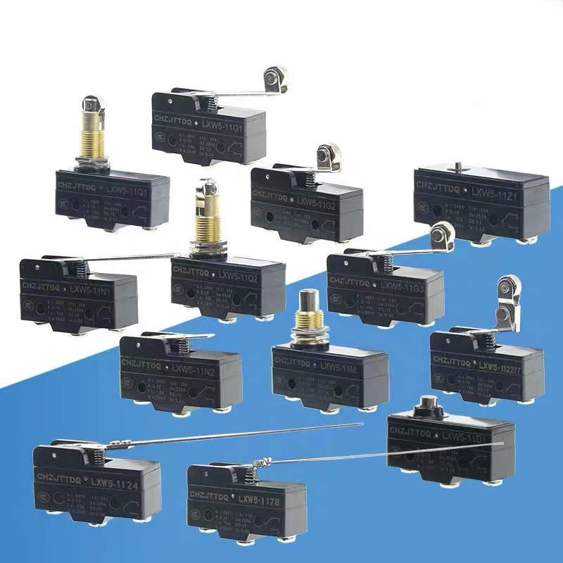 Limit Switch - สวิตช์เดินทาง CHZJTTDQ สวิตช์จำกัดระยะ สวิตช์ไมโคร LXW5-11G1 G2
