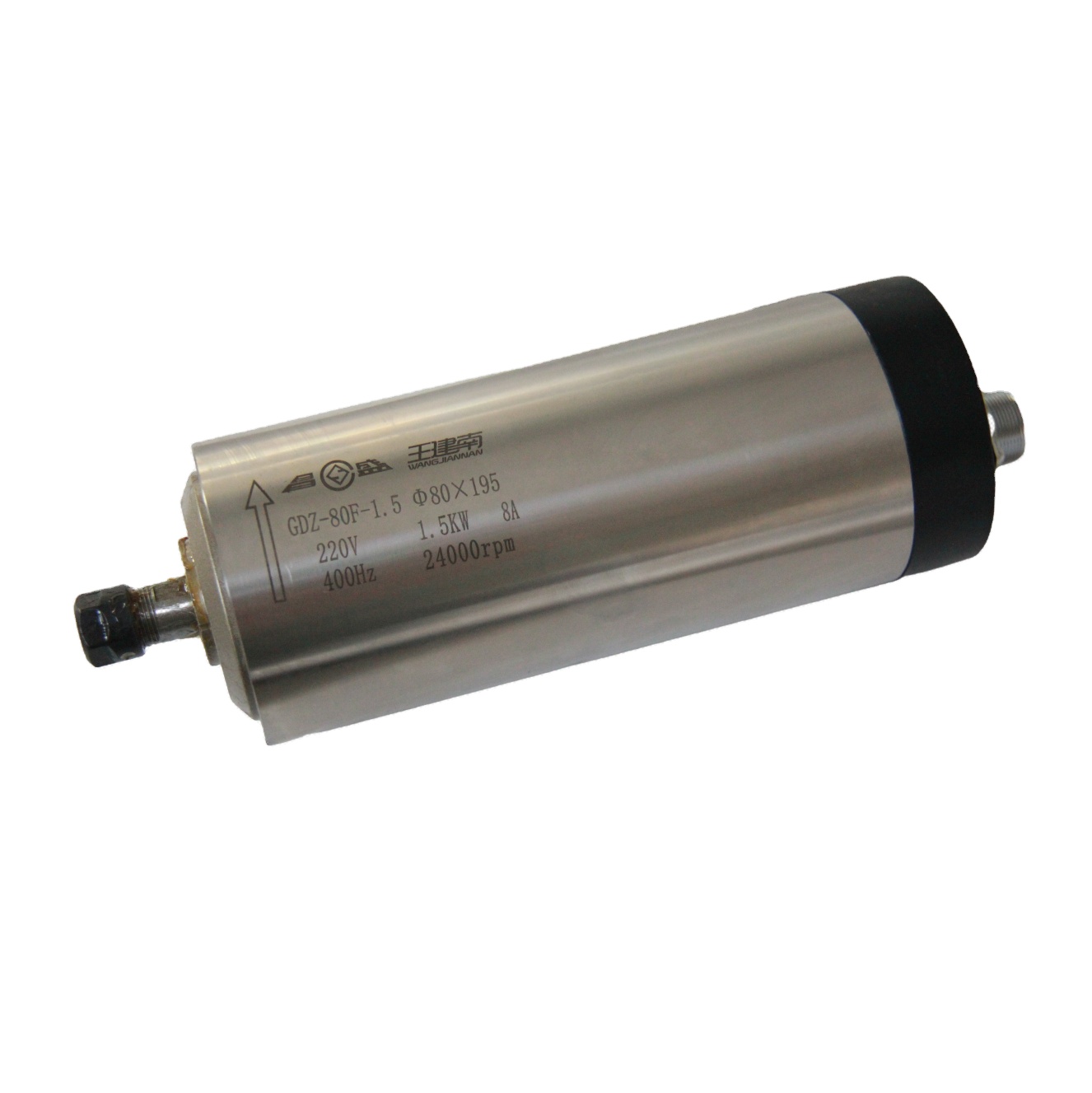Spindle Motor - ซีรีส์ GDZ มอเตอร์แกนหมุน CNC ระบายความร้อนด้วยอากาศแบบกลม 1.5