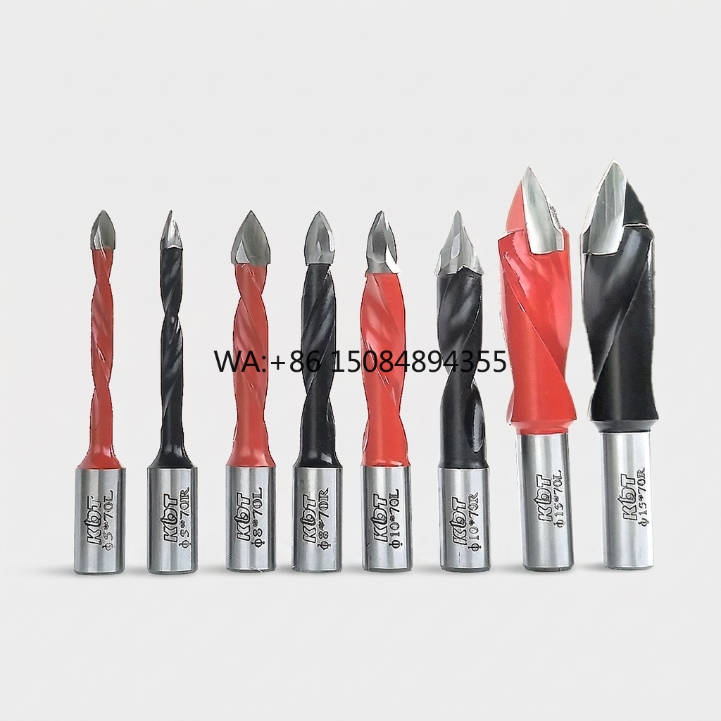 Cnc Bits - ดอกสว่านเจาะรู วัสดุทังสเตนคาร์ไบด์ อะไหล่เครื่องจักรงานไม้ สำหรับเครื่อง CNC Center