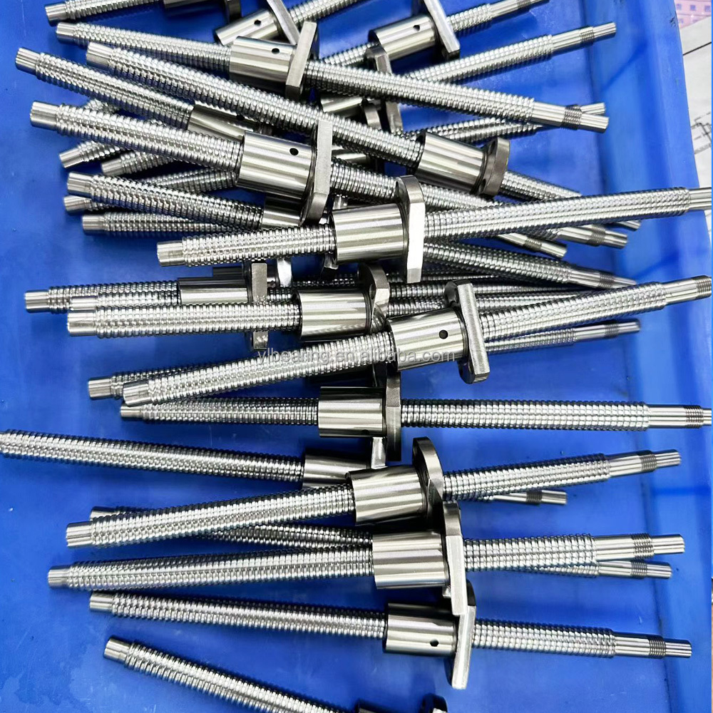 Ball Screw - บอลสกรู SFKR0601 สภาพใหม่ ความเร็วสูง รางเลื่อนเชิงเส้น สำหรับอุตสาหกรรม