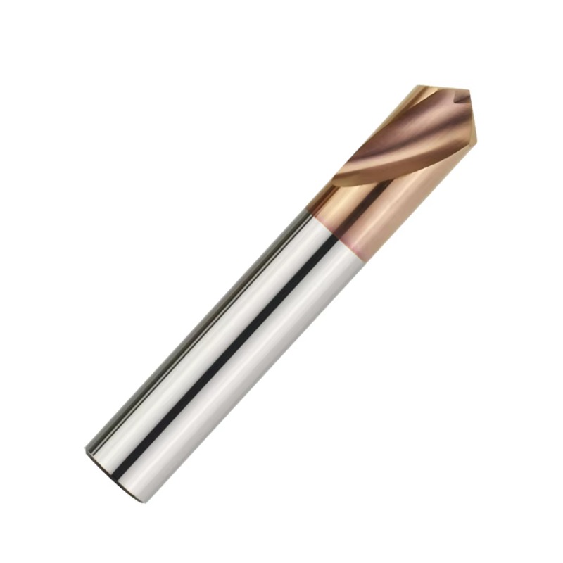 Cnc Bits - ดอกสว่านเจาะโลหะ HRC55 CNC สำหรับงานกลึง ทำจากโลหะผสมแข็ง แบบก้านตรง