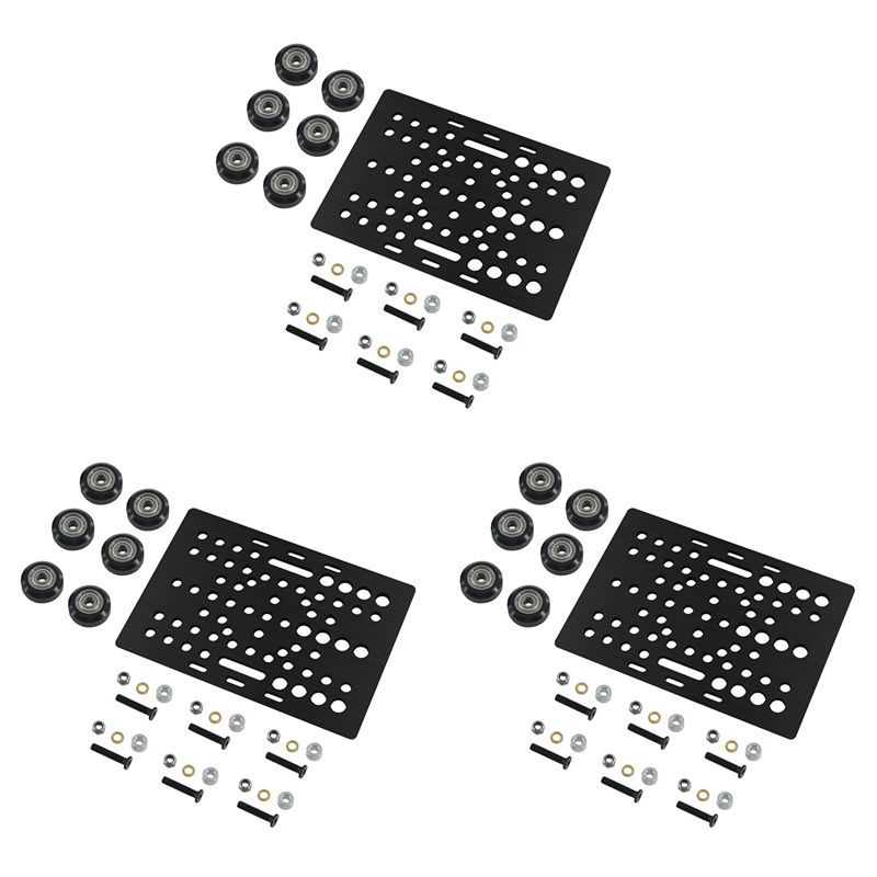 V Slot Wheel - 【คริสต์มาส】ชุดแผ่นรองแกนทรี V-Slot 3 ชิ้น ขนาด 20-80