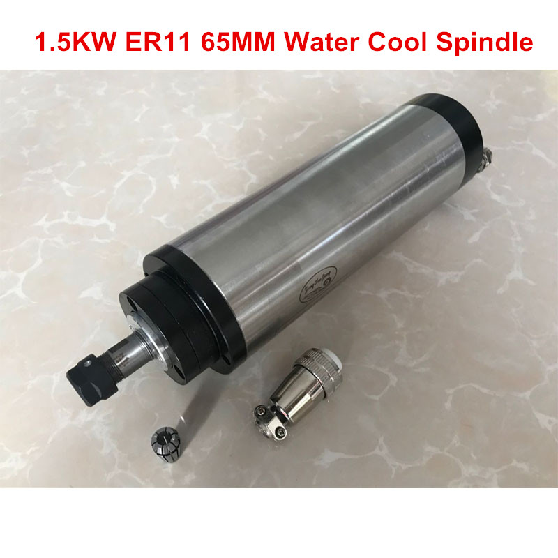 Water Cooled Spindle - 1.5KW 65 มม.80 มม.ER11 ER16 น้ํา
