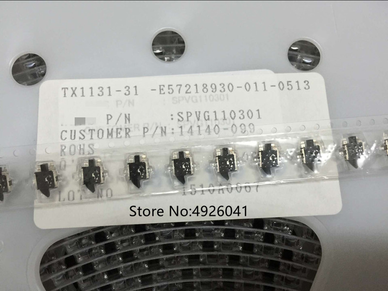 Limit Switch - 10ชิ้นสวิตช์ตรวจจับชิป SPVG110301รีเซ็ตสวิตช์จำกัดการตรวจจับ
