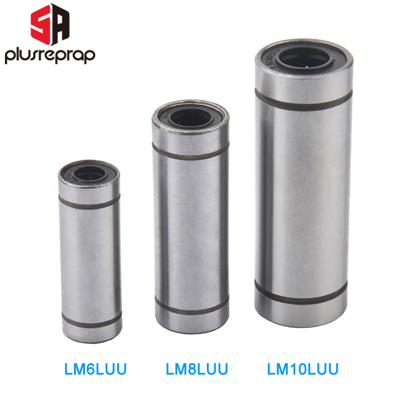Lm8Uu Bearing - LM6LUU LM8LUU LM10LUU ยาว Linear แบริ่งบุชบุชบาร์