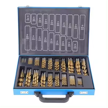 Drill Bit Set - ชุดดอกสว่านขนาดเมตริก 170 ชิ้น ชุดดอกสว่านเกลียว สำหรับงานไม้ โลหะ