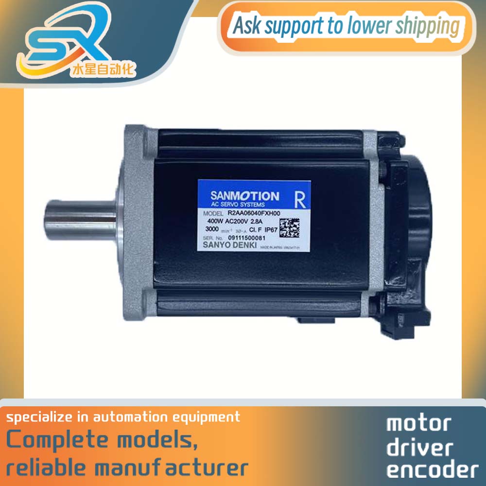 Servo Motor - ทดสอบแล้ว 100% ใช้งานได้ปกติ มอเตอร์เซอร์โวขนาดเล็ก SANYO DENKI