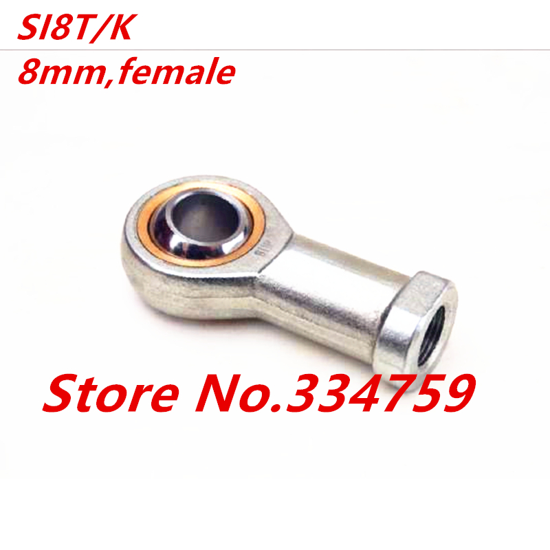 Linear Rod 8Mm - ใหม่si8t/k SI8T/K 8มิลลิเมตรภายในกระทู้หญิงเมตริกกระทู้Rod Endร่วมแบริ่งSI8T/K SI8TK PHSA8
