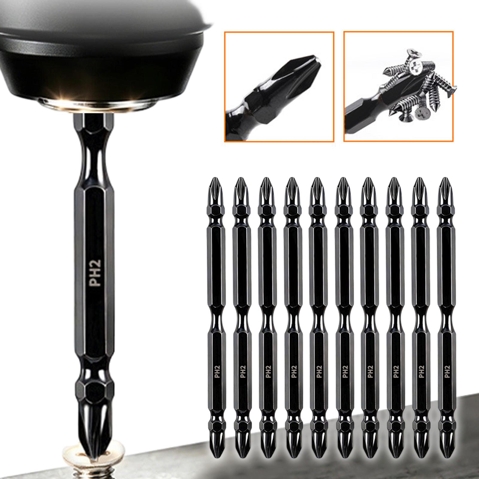 Drill Bit Set - ชุดดอกสว่านแม่เหล็กสองด้านแบบแม่เหล็ก ชุดดอกไขควงอเนกประสงค์สำหรับอุตสาหกรรม ก่อสร้าง และบ้าน