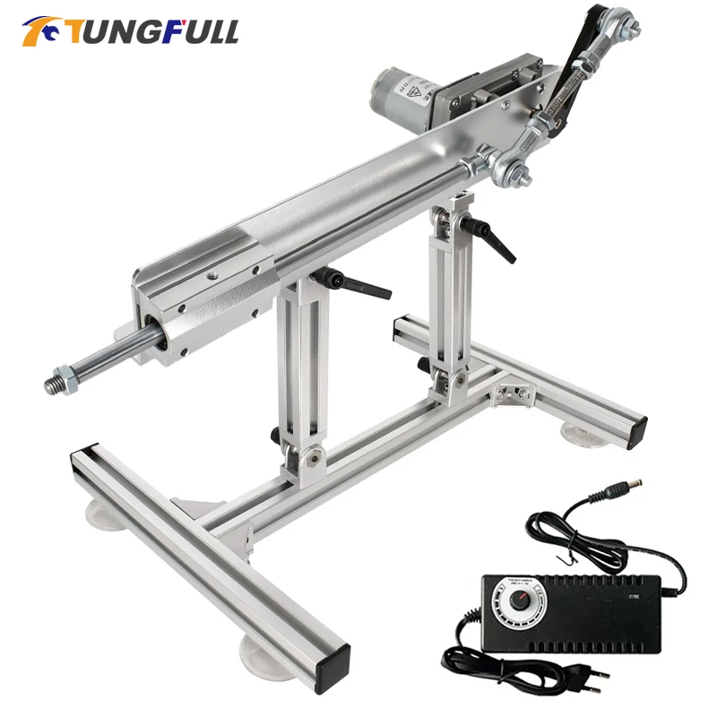 Linear Rail - TUNGFULL รีโมทคอนโทรล ตัวกระตุ้นเชิงเส้นแบบยืดหดได้ ระยะชักปรับได้ขนาดใหญ่ 6-20 ซม.