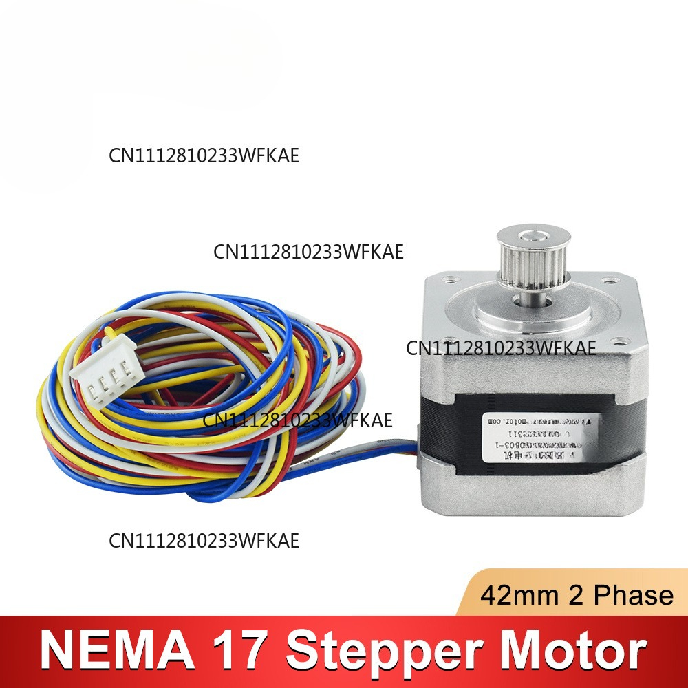 มอเตอร์สเต็ปเปอร์ Nema 17 2 เฟ - Nema 17 Stepper บทวิจารณ์และราคา