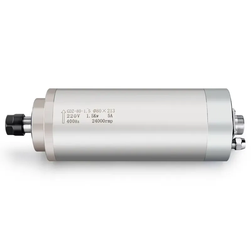 ชุดมอเตอร์แกนหมุน CNC แบบระบาย - Water Cooled Spindle บทวิจารณ์และราคา