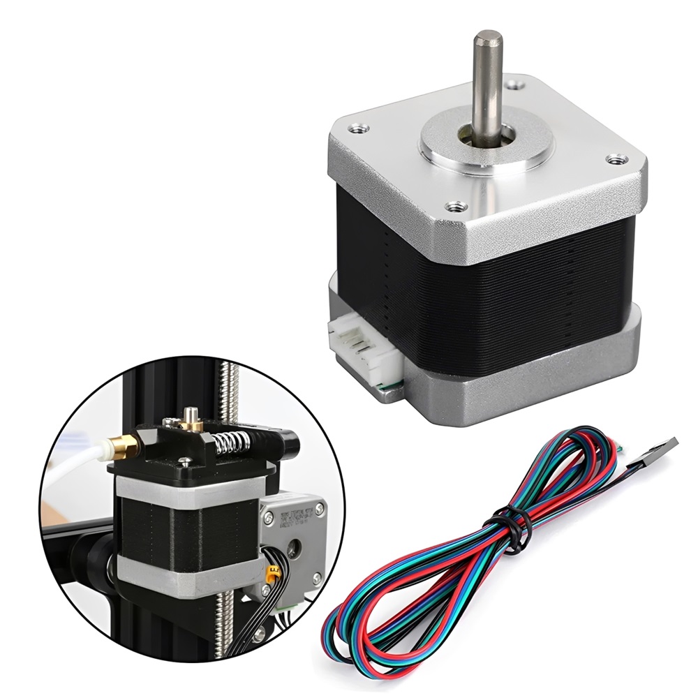 NEMA 17 42 มม.มอเตอร์สเต็ปเปอร - Nema 17 Stepper บทวิจารณ์และราคา