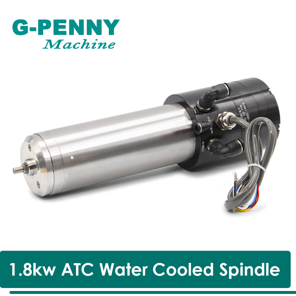 แกนระบายความร้อนด้วยน้ํา 1.8kw - Water Cooled Spindle บทวิจารณ์และราคา