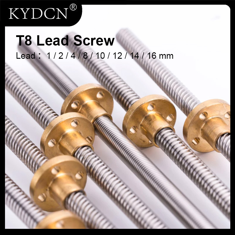 สกรูตะกั่ว T8 สแตนเลส แบบสี่เห - Lead Screw 8Mm บทวิจารณ์และราคา