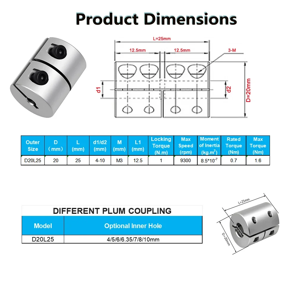 ข้อต่อแบบแข็ง 25 มม. ความยาว ข - Cnc Router บทวิจารณ์และราคา