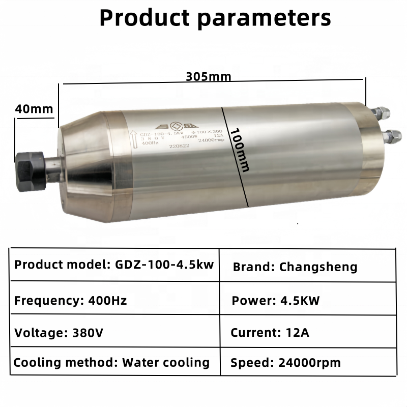 มอเตอร์แกนหมุนระบายความร้อนด้ว - Water Cooled Spindle บทวิจารณ์และราคา