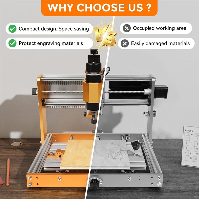 ตัวหนีบสำหรับเครื่อง CNC รุ่น  - 3018 Cnc บทวิจารณ์และราคา