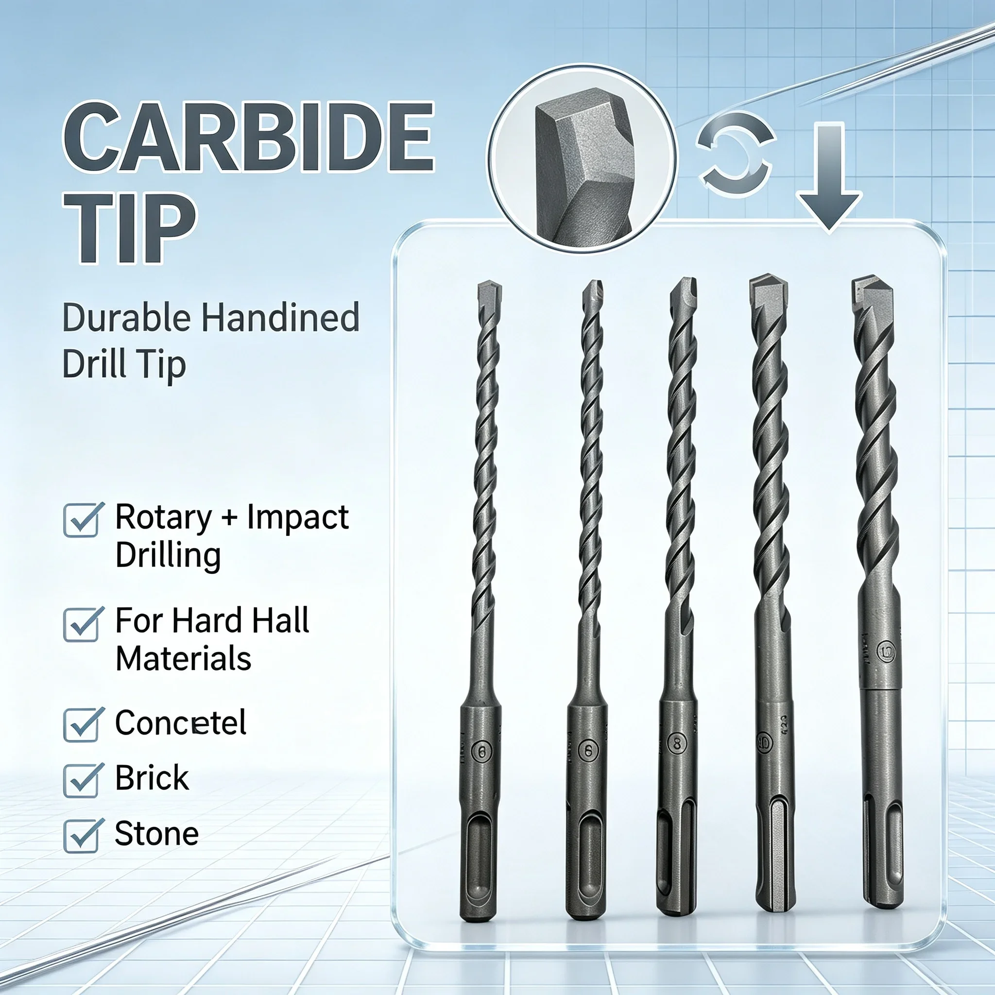 ดอกสว่านเจาะปูน Bosch SDS-plus - Carbide End Mill บทวิจารณ์และราคา
