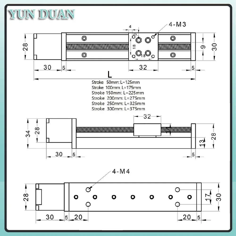 รางเลื่อนแบบ T-type ขนาด 50-30 - Linear Rail บทวิจารณ์และราคา