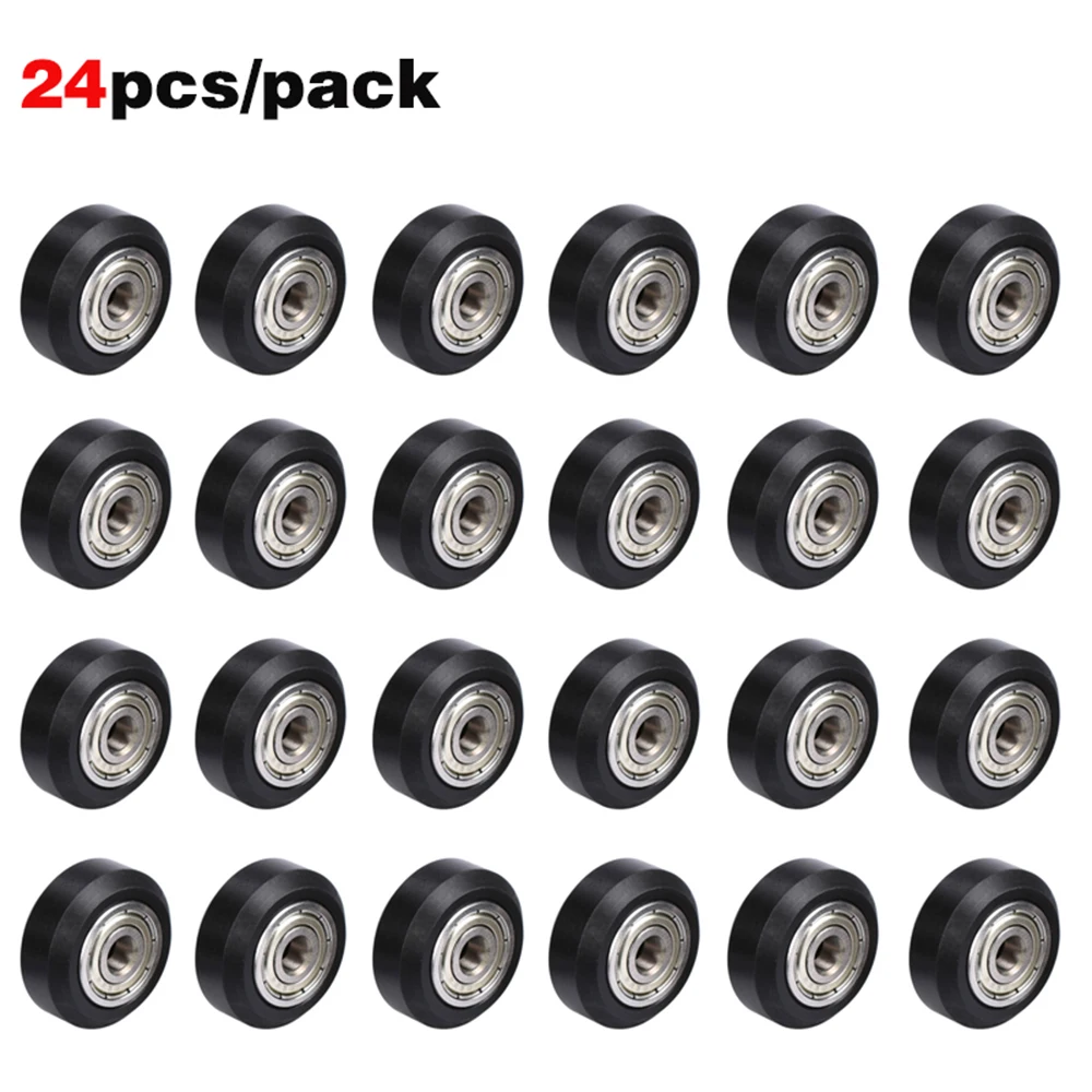 12/24ชิ้นซีเอ็นซีเปิดล้อปอมพลา - V Slot Wheel บทวิจารณ์และราคา