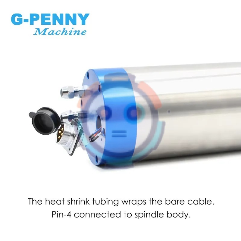 มอเตอร์สปินเดิลระบายความร้อนด้ - Water Cooled Spindle บทวิจารณ์และราคา