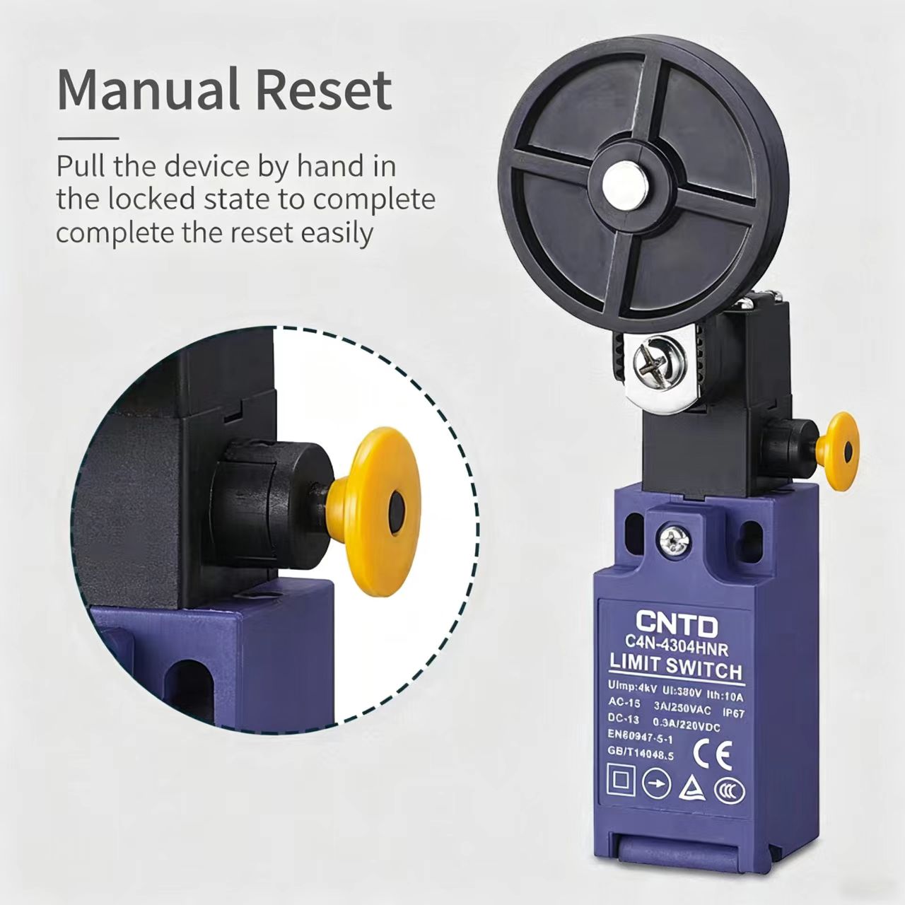 สวิตช์จำกัดระยะแบบรีเซ็ตด้วยมื - Limit Switch บทวิจารณ์และราคา