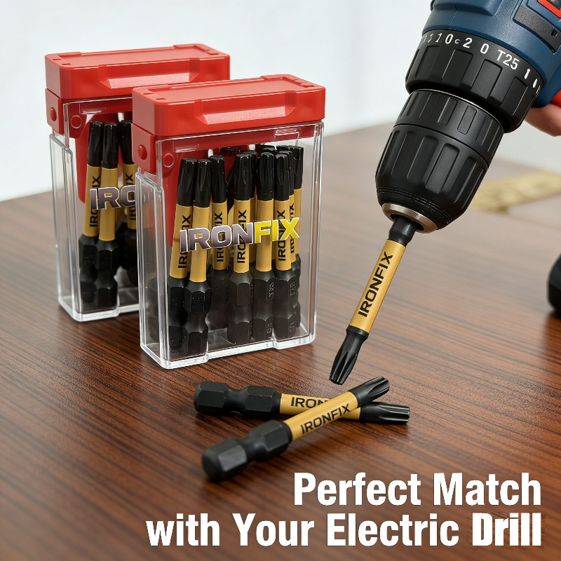 ชุดดอกไขควง T25 คุณภาพสูง 20 ช - Drill Bit Set บทวิจารณ์และราคา