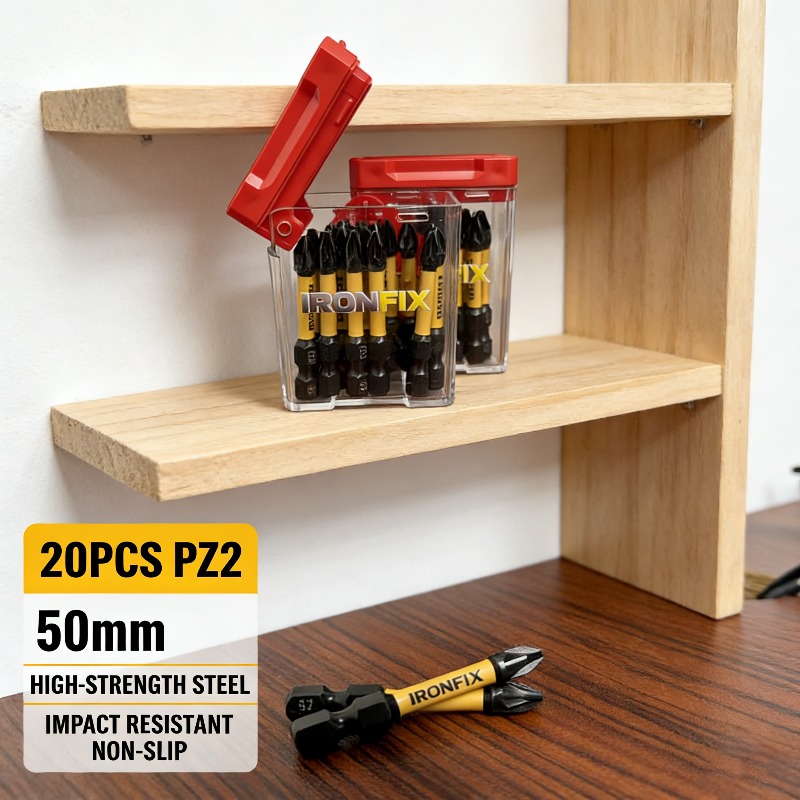ชุดดอกไขควง PZ2 คุณภาพสูง 20 ช - Drill Bit Set บทวิจารณ์และราคา