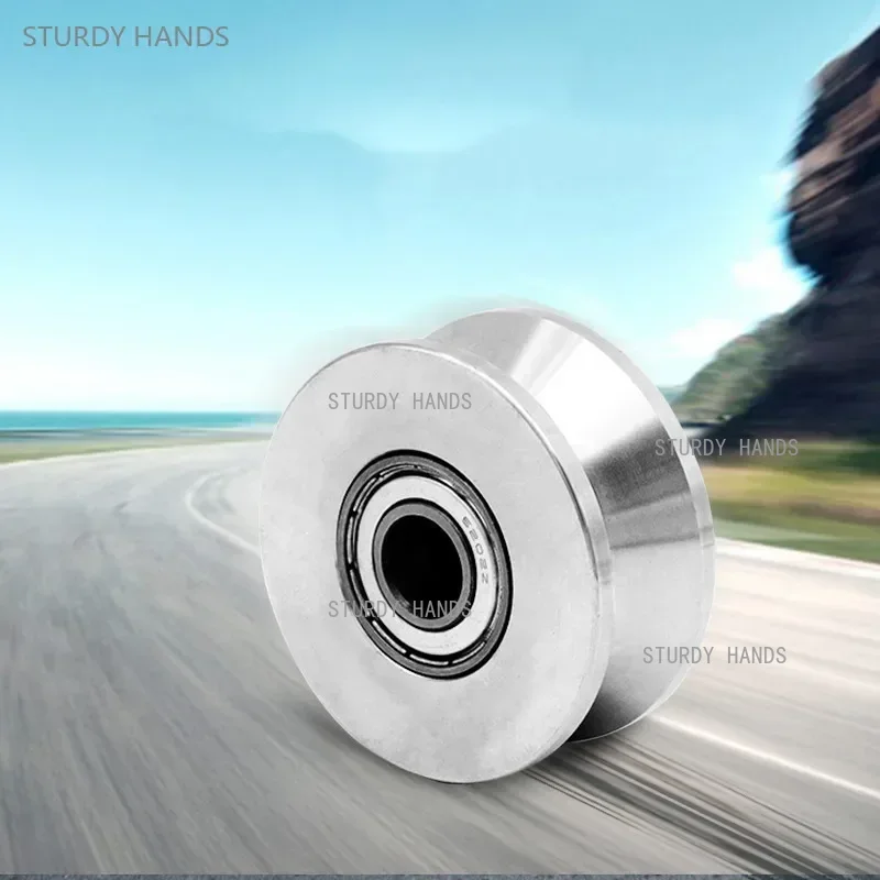 1pcs สแตนเลสสตีลรอกแบริ่ง Quie - V Slot Wheel บทวิจารณ์และราคา