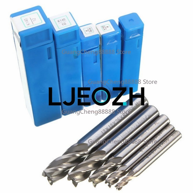ดอกกัดเหล็ก 4 ใบมีด ยี่ห้อ Sou - End Mill Set บทวิจารณ์และราคา