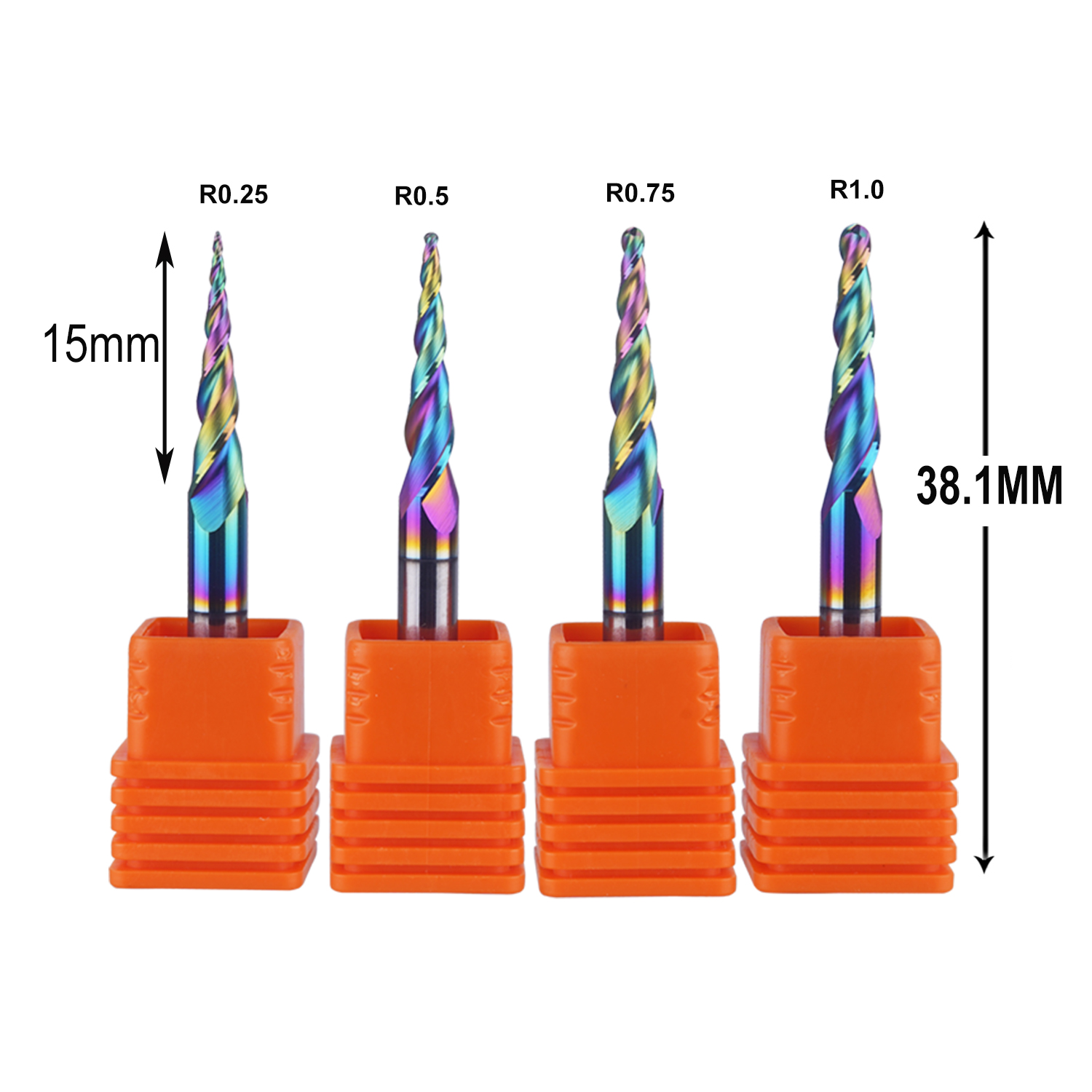 DREANIQUE 4 ชิ้น/เซ็ต 2 ฟลูต บ - End Mill Set บทวิจารณ์และราคา