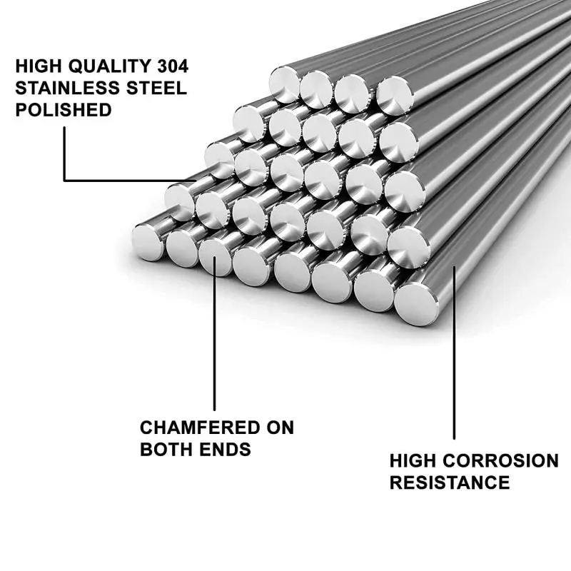แท่งเหล็กกลมสเตนเลสสตีล10/25ชิ - Linear Rod 8Mm บทวิจารณ์และราคา