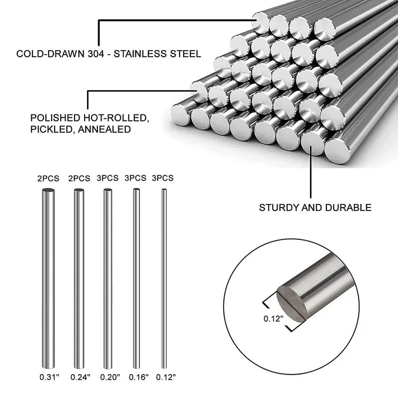 แท่งเหล็กกลมสเตนเลสสตีล10/25ชิ - Linear Rod 8Mm บทวิจารณ์และราคา