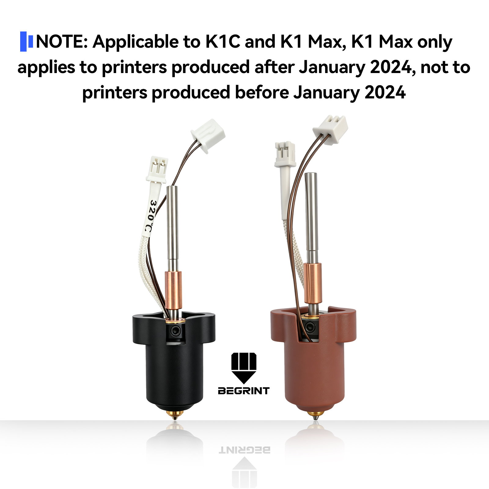 ชุดฮอตเอนด์ Creality K1C K1 MA - Aluminium Profile 2020 บทวิจารณ์และราคา