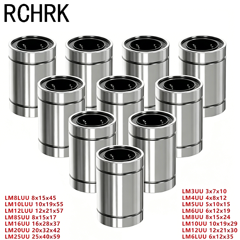 ลูกปืนเม็ดกลมแบบเส้นตรง LM8UU  - Lm8Uu Bearing บทวิจารณ์และราคา