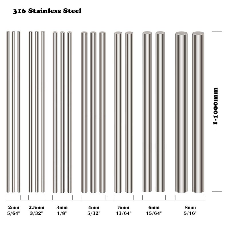 แกนเหล็กกล้าไร้สนิม 316 ขนาด 6 - Linear Rod 8Mm บทวิจารณ์และราคา