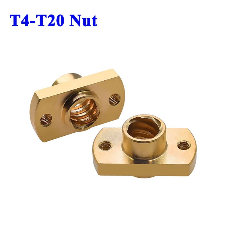 น็อตเกลียวหัวต่อ T4-T20 แบบมีห - Lead Screw 8Mm บทวิจารณ์และราคา